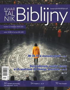 Kwartalnik Biblijny 2/2025 (23) wersja PDF 